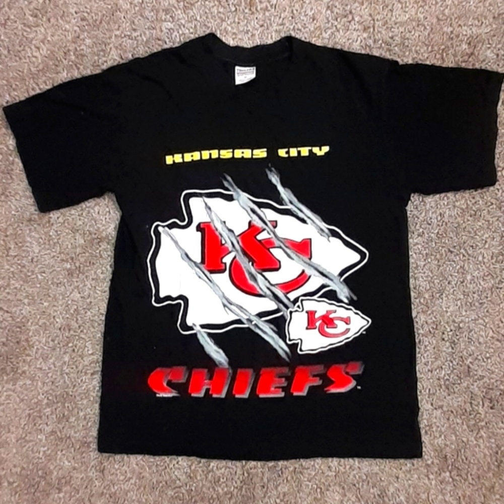 vtg Kansas city Chiefs shirt szM